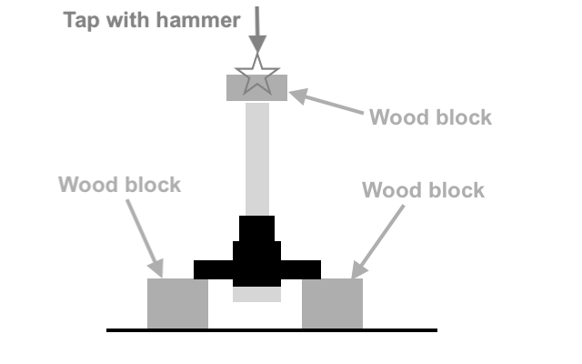 Brompton firm outlet suspension block